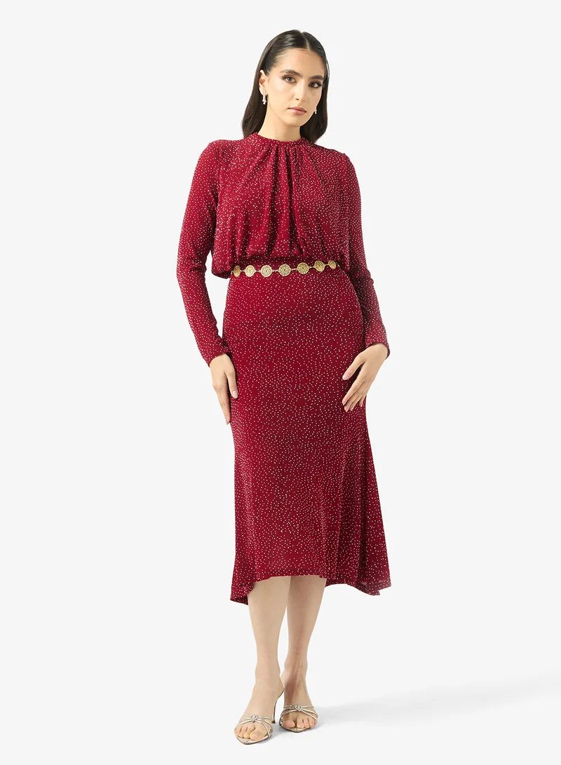 خزانة Polka Print Dress